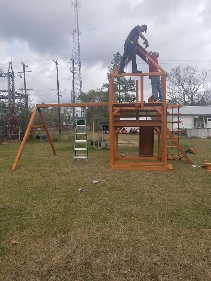 Playground Equipment Construction